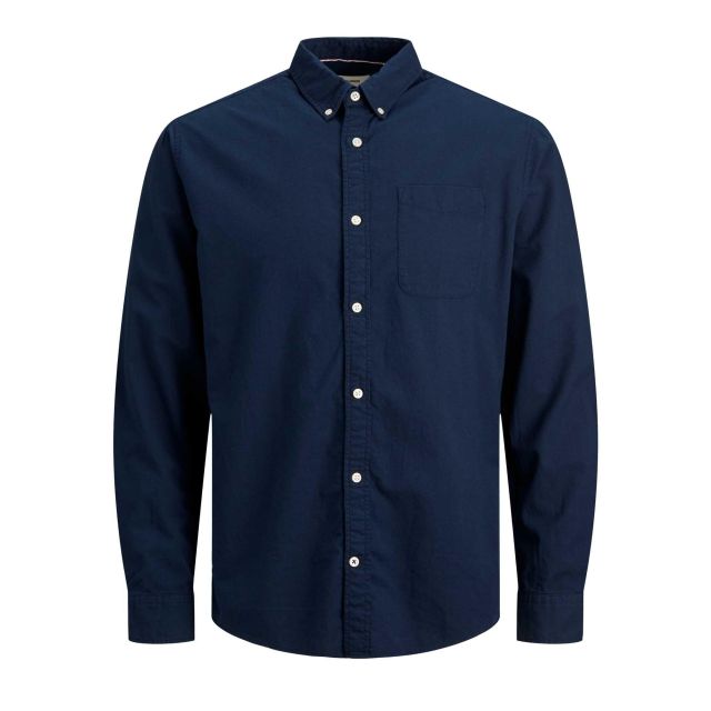 Jack&Jones Ανδρικό Πουκάμισο Essentials Oxford Shirt L/S S21 12182486