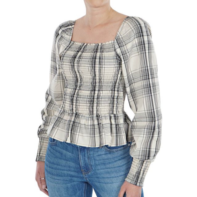 ONLY Γυναικείο Τοπ ELLY LIFE L/S SMOCK TOP  15221332