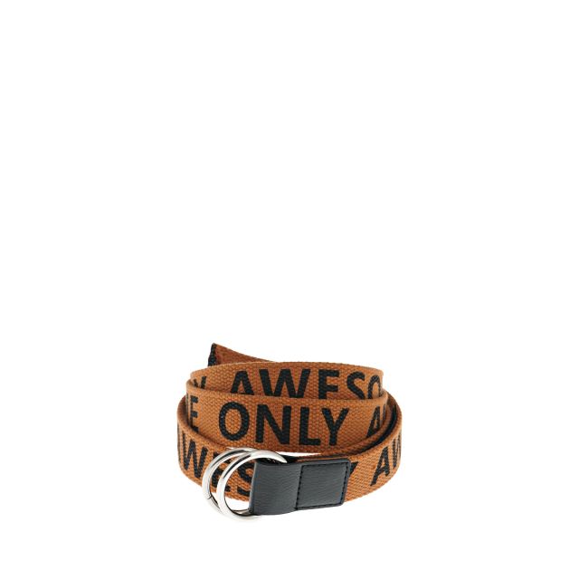 ONLY VIOLET PRINT CANVAS BELT 15225733