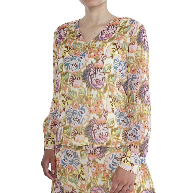 ONLY Γυναικεία Μπλούζα DAISY L/S V-NECK TOP   15226372