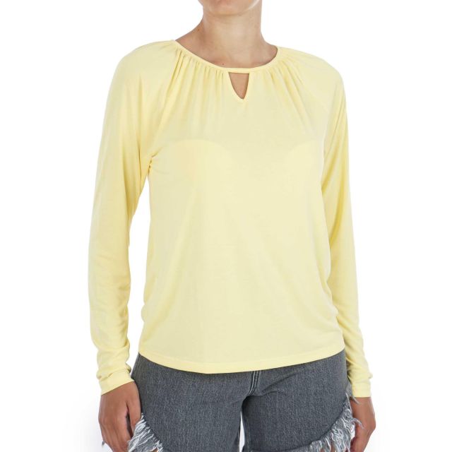 ONLY FREE LIFE L/S PLACKET TOP JRS 15225048