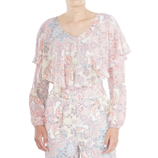 ONLY Γυναικεία Μπλούζα ALLY L/S SHORT TOP   15230916