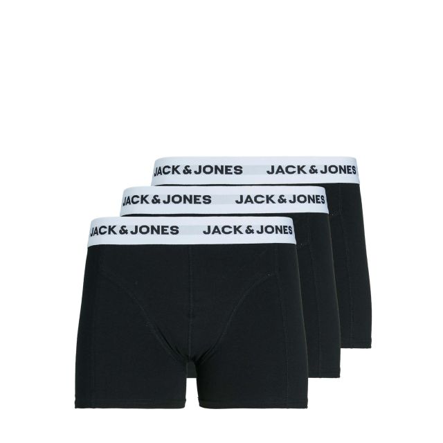 Jack & Jones Jacbasic White Wb Trunks 3 Pack Sn 12213629