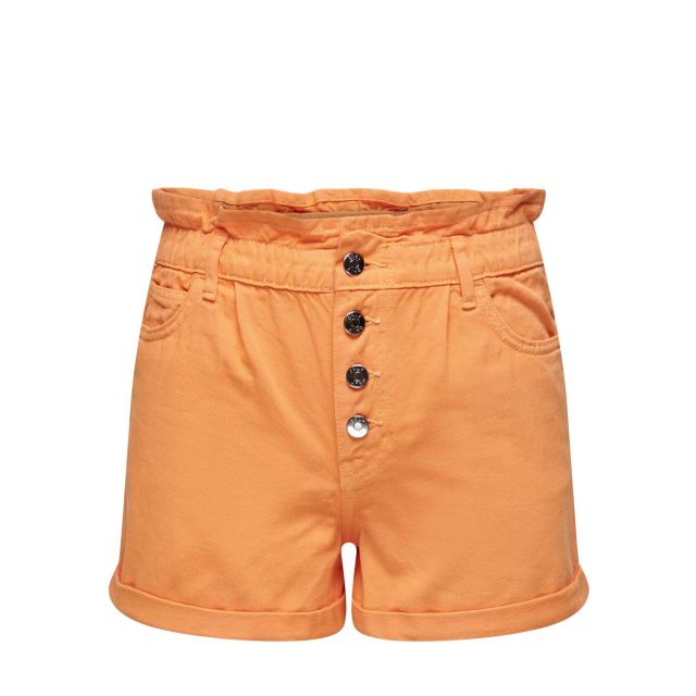 Only Γυναικείο Τζιν Σορτς Onlcuba Paperbag Color Shorts Pnt 15230253