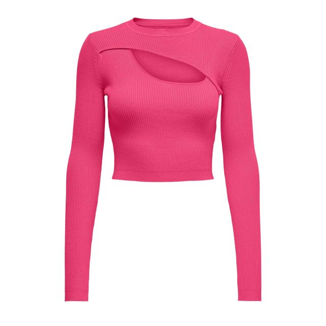 Only Γυναικεία Μπλούζα Onlliza L/S Peek-A-Boo Pullover Ex Knt 15267966