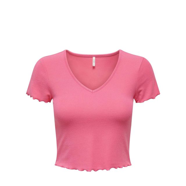 Only Onlkika S/S V-Neck Top Jrs 15256816