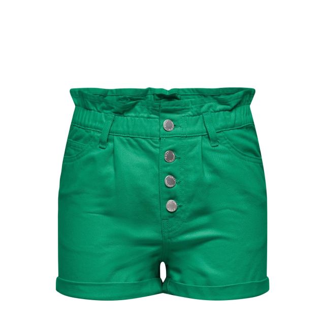 Only Γυναικείο Τζιν Σορτς Onlcuba Paperbag Color Shorts Pnt 15230253