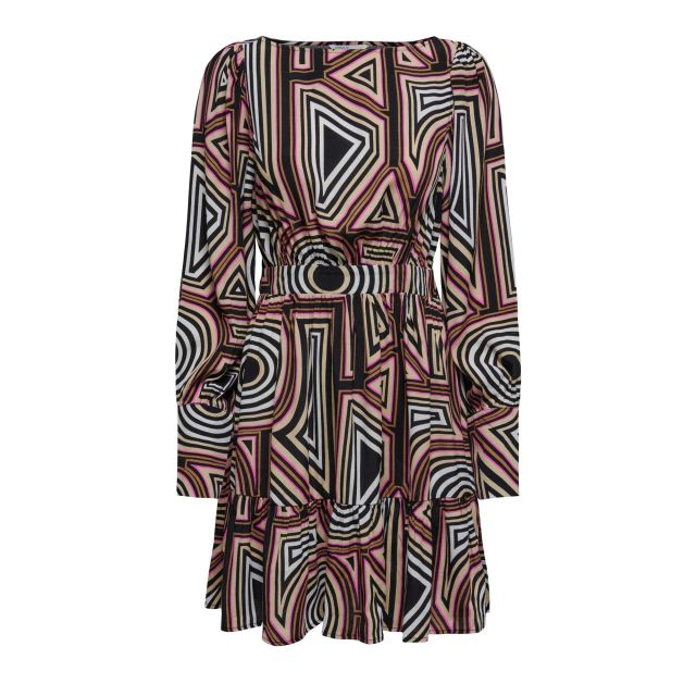 Only Γυναικείο Φόρεμα Onlmendes L/S Boatneck Dress Ptm 15301433