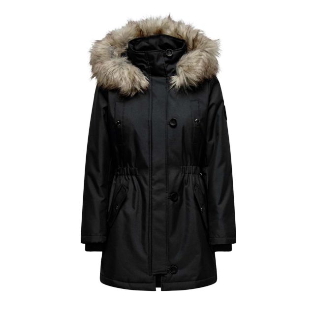 Only Γυναικείο Μπουφάν Onliris Fur Winter Parka Life Cc Otw 15304625
