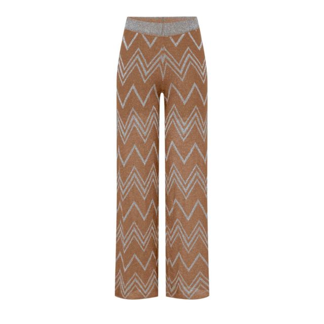 Only Γυναικείο Παντελόνι Onlnicole Life Glitter Pants Knt 15307158