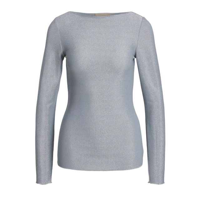 Jack & Jones JJXX Γυναικεία Μπλούζα Jxzia Str Ls Glitter Top Jrs 12246580