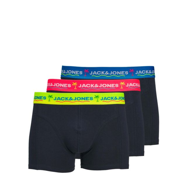 Jack & Jones Σετ Ανδρικά Εσώρουχα Jacthomas Solid Trunks 3 Pack 12250609