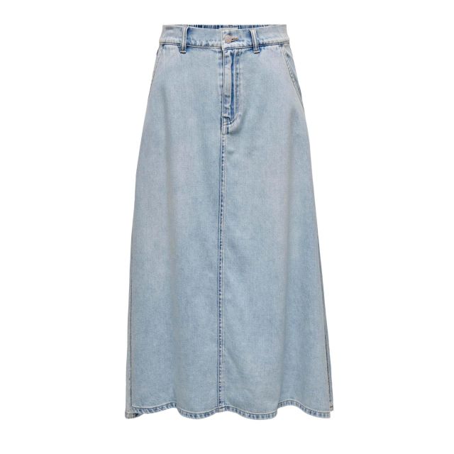 Only Γυναικεία Φούστα Onlmindy Hw Loose Dnm Skirt 15320932