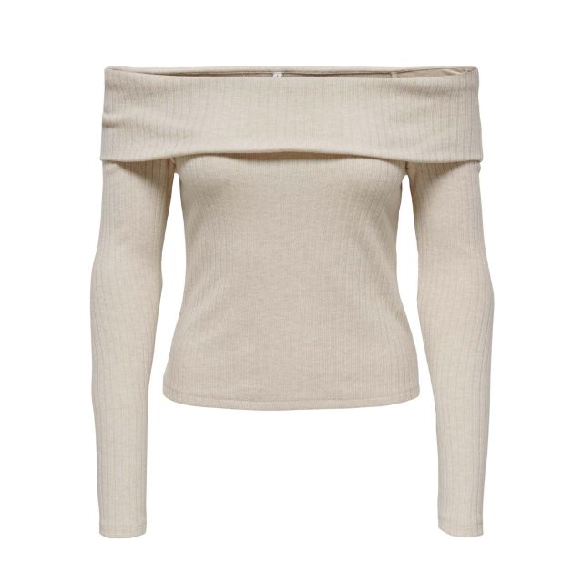 Only Γυναικεία Μπλούζα Onlpiper L/S Off Shoulder Top Jrs 15337024