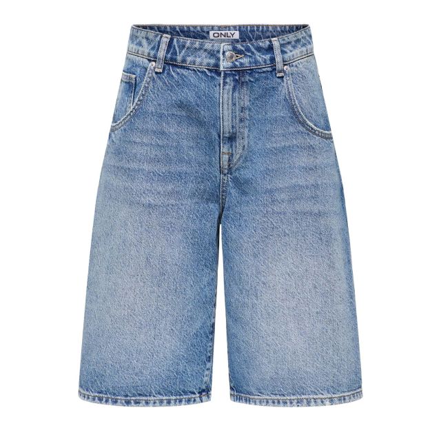 Only Γυναικείο Σορτς Onlmate Reg Baggy Long Shorts Dnm 15340976