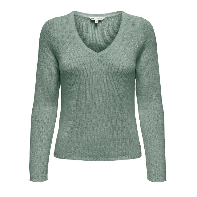 Only Γυναικεία Μπλούζα Onlgeena L/S V-Neck Knt 15340862