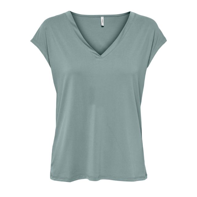 Only Onlfree S/S Mod.V-Neck Top Jrs 15287041