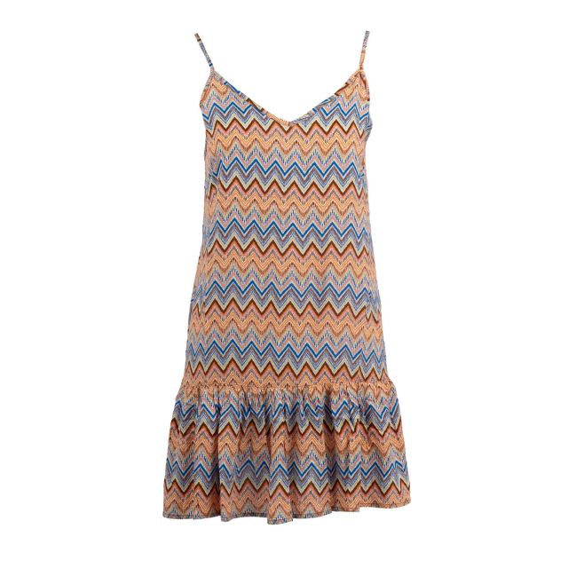 Only Γυναικείο Φόρεμα Onlnova Life Vis Giu Dress Aop 15342918