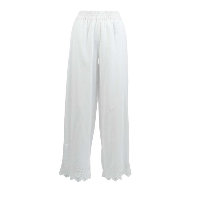 Only Γυναικείο Παντελόνι Onlpaula Tulum Emb Pull-Up Pant Wvn 15343184