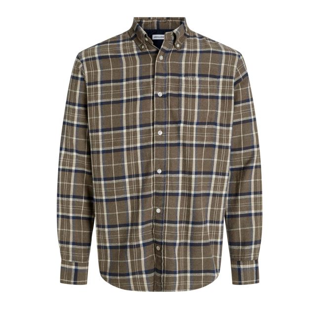 Jack & Jones Ανδρικό Πουκάμισο Jjeclassic Flannel Check Shirt Ls Sn 12278406