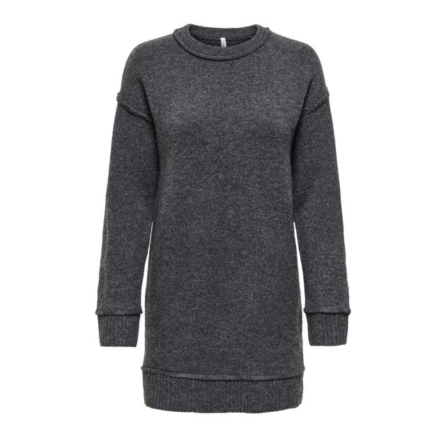 Only Γυναικείο Φόρεμα Onlhazel Life Ls O-Neck Dress Bf Knt 15358599