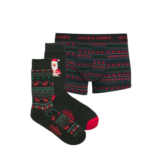 Jack & Jones Σετ Ανδρικό Εσώρουχο & Κάλτσες Jacxmas Reindeer Giftbox 12285135 - 714470
