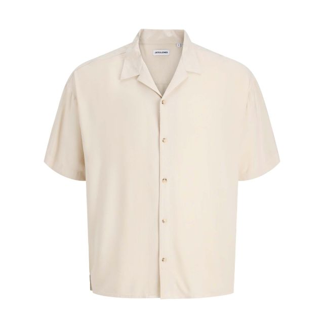 Jack & Jones Ανδρικό Πουκάμισο Jjejeff Resort Solid Shirt Ss Sn 12288852 - 733395