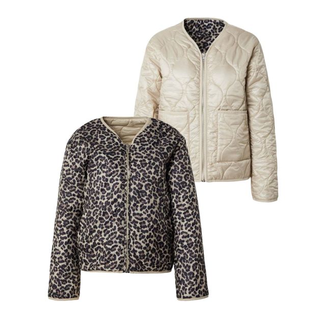 Only Γυναικείο Μπουφάν Onltelma Aop Quilted Rev Jacket Cc Otw 15363647