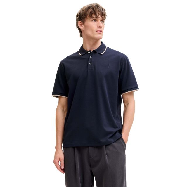 Jack & Jones Ανδρική Μπλούζα Jprblaethan Detail Ss Polo Sn 12292983