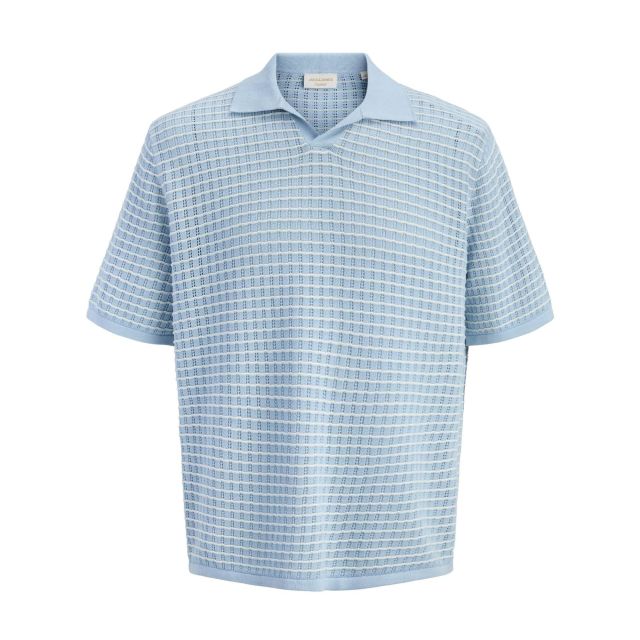 Jack & Jones Ανδρική Μπλούζα Jornantucket Knit Split Neck Polo Sa26 12291422