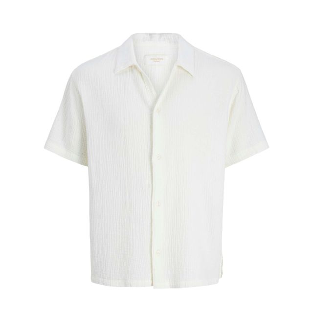 Jack & Jones Ανδρικό Πουκάμισο Jornantucket Double Cloth Shirt Ss Ea26 12291812 - 734213
