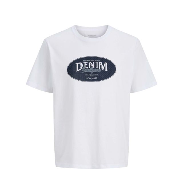 Jack & Jones Ανδρική Μπλούζα Jjedover Denim Tee Ss O-Neck Sn 12290417