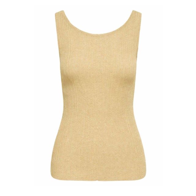 Only Γυναικεία Μπλούζα Onlanna Sl Glitter Revers Rib Top Knt 15364900