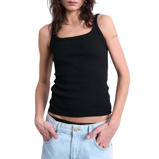 Topshop Γυναικεία Μπλούζα Tsmolly Sl Scoop Rib Vest Jrs 31000912