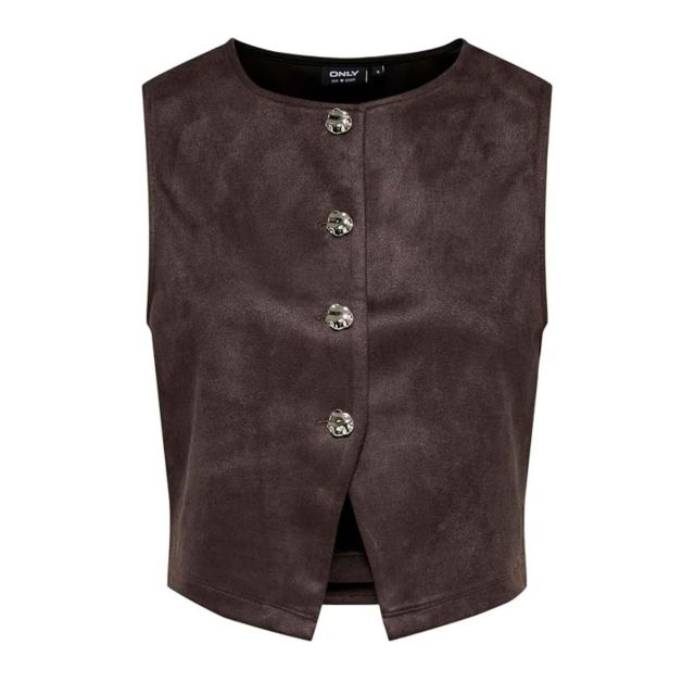 Only Γυναικείο Γιλέκο Onlrinea S/L Button Vest Cc Swt 15377126
