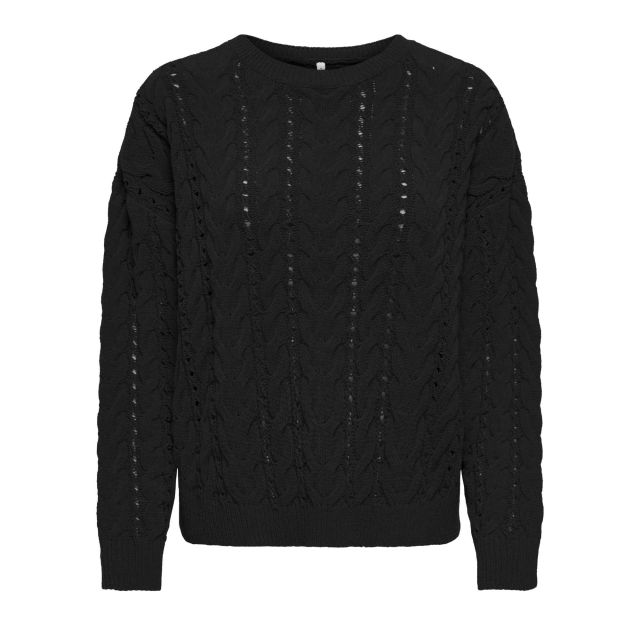 Only Γυναικεία Μπλούζα Onlelly Ls O-Neck Cc Knt 15374804