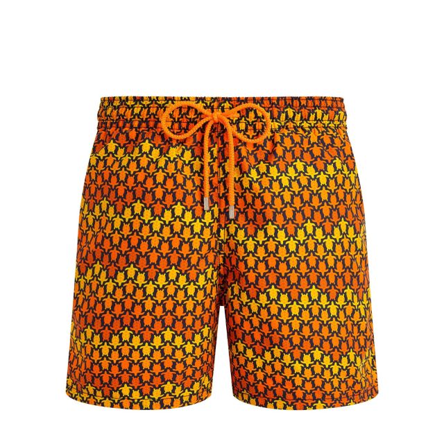 Vilebrequin Ανδρικό Μαγιό Men Swim Shorts Herringbones Turtles MOOCB106