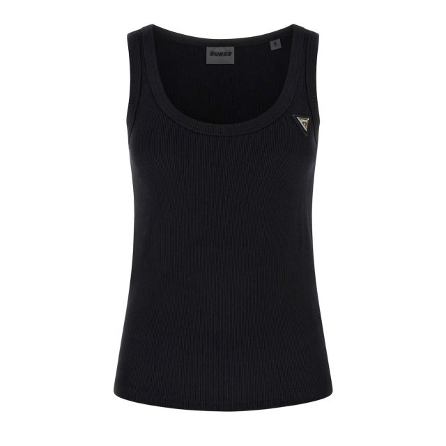 Guess Γυναικεία Μπλούζα Colette Rib Tank V4YP06K8RT2 - 755050