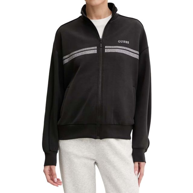 Guess Γυναικεία Ζακέτα Berthe High Neck Full-Zip Swea V6RQ01KCAY2