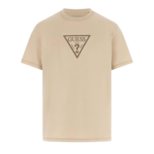 Guess Ανδρική Μπλούζα Ss Cn Terry Logo Tee M6RI23K8FQ4
