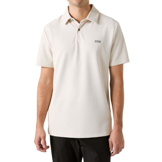 Guess Ανδρική Μπλούζα Ss New Tech Stretch Polo M6RP02KD202
