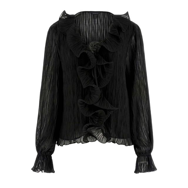 Guess Γυναικεία Μπλούζα Ls Faye Top W6RH31WI342