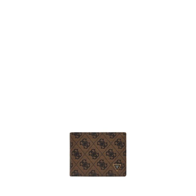 Guess Aνδρικό Πορτοφόλι Milano Bllfld W Coin Pocket SMVELELEA20 - 745594