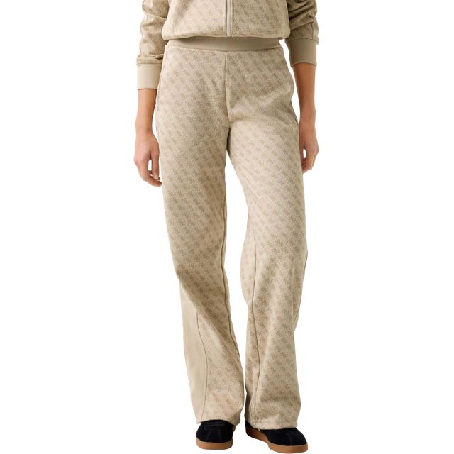 Guess Γυναικείο Παντελόνι Φόρμας Maya 4G Wide Leg Pants V6RB09K2042