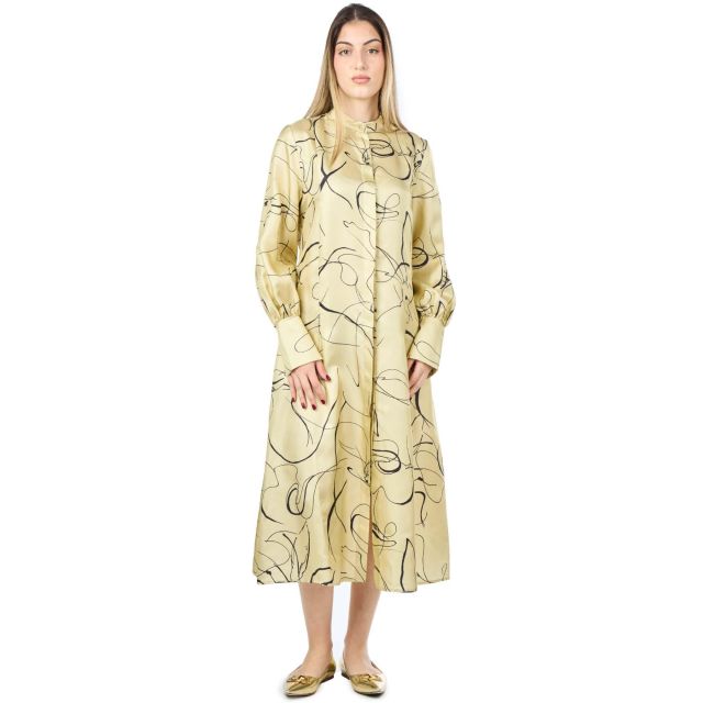 Beatrice Γυναικείο Φόρεμα Abito 6160 Tessuto Silk B. 24FE6160SILK