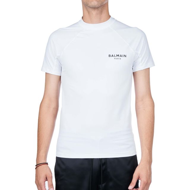 Balmain Raglan Short Sleeves T-Shirt BWM350920