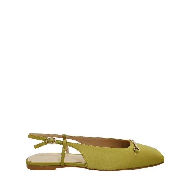 Twinset Γυναικεία Παπούτσια Satin Sling Back Ballet Flats 251TCP082