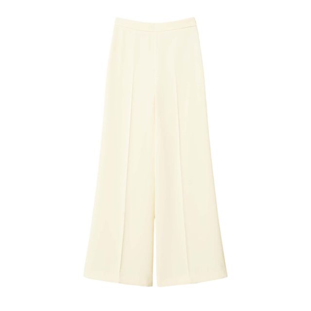 Twinset Γυναικείο Παντελόνι Fluid Crepe Palazzo Trousers 251TP2102