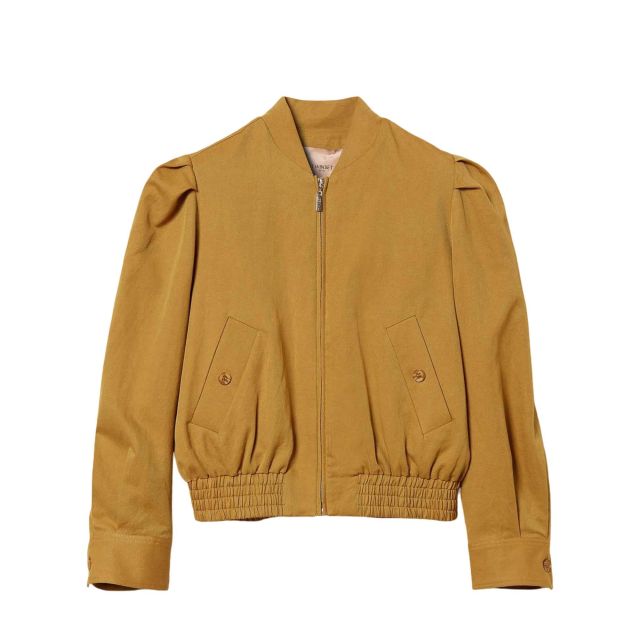 Twinset Γυναικείο Μπουφάν Gabardine Jacket With Gathering 261TP2200