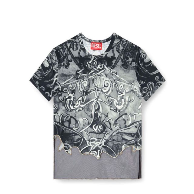Diesel Γυναικεία Μπλούζα T-Inlay Tank Top A184180BJBT